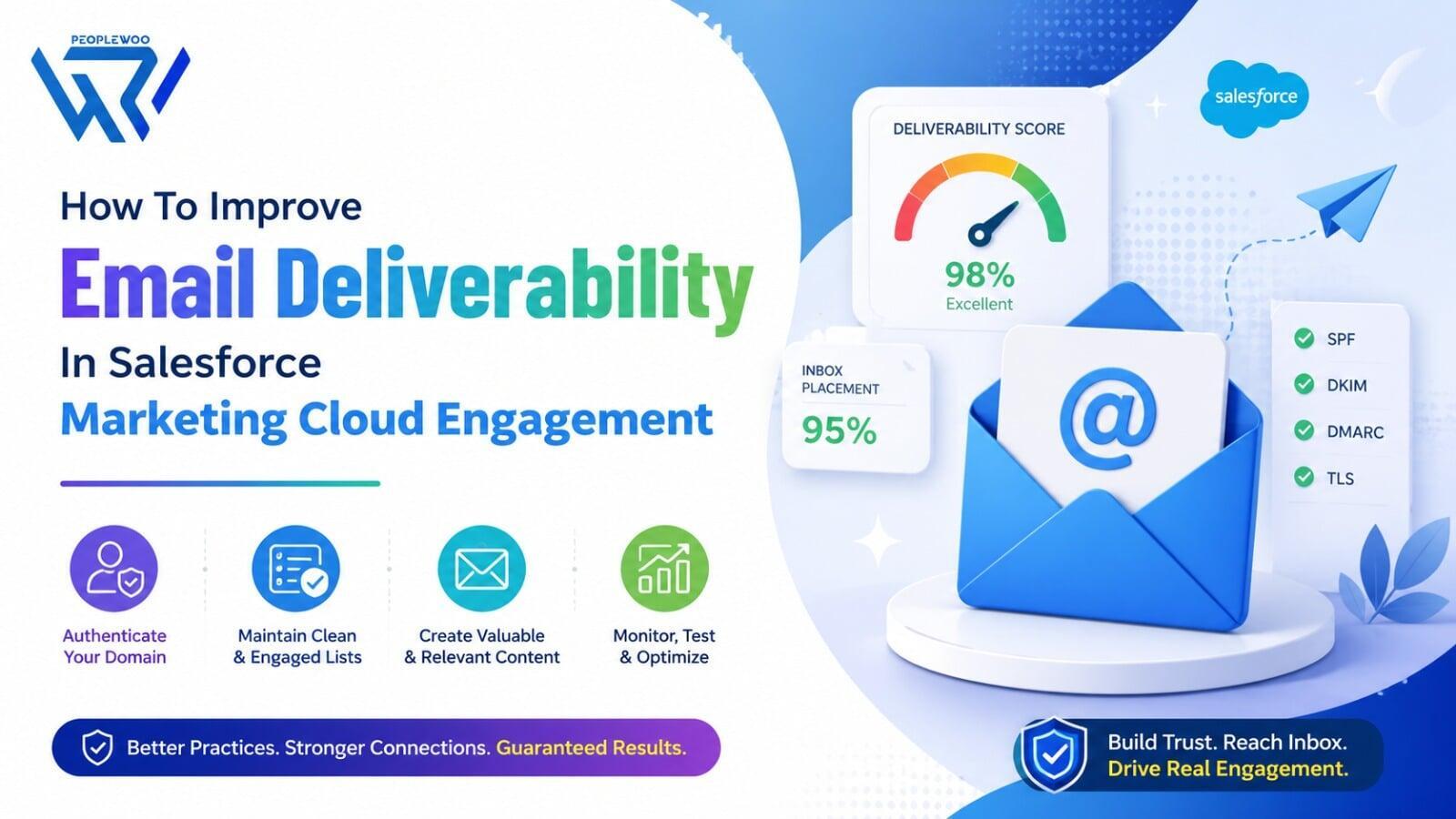 How To Improve Email Deliverability In Salesforce Marketing Cloud Engagement? | Peoplewoo Skills